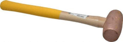 Cook Hammer - 4 Lb Head Nonsparking Mallet - 16" OAL, Wood Handle - Apex Tool & Supply