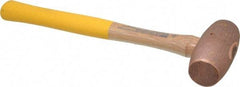 Cook Hammer - 5 Lb Head Nonsparking Mallet - 16" OAL, Wood Handle - Apex Tool & Supply