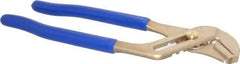 Ampco - 12" OAL, Groove Joint Tongue & Groove Pliers - Standard Straight Jaws, Standard Head - Apex Tool & Supply