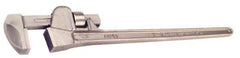 Ampco - 10" Bronze Straight Pipe Wrench - 1" Pipe Capacity - Apex Tool & Supply