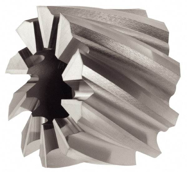 Keo - 2-1/2" Diam, 1" Arbor Hole Diam, 1-5/8" Length of Cut, 10 Flute, High Speed Steel, Finisher Shell End Mill - Right Hand Cut, Right Hand Spiral Flute, Uncoated - Apex Tool & Supply