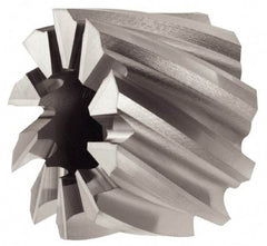 Keo - 2-1/2" Diam, 1" Arbor Hole Diam, 1-5/8" Length of Cut, 10 Flute, High Speed Steel, Finisher Shell End Mill - Right Hand Cut, Right Hand Spiral Flute, Uncoated - Apex Tool & Supply