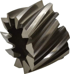 Keo - 2-1/4" Diam, 1" Arbor Hole Diam, 1-1/2" Length of Cut, 10 Flute, Cobalt, Finisher Shell End Mill - Right Hand Cut, Right Hand Spiral Flute, Uncoated - Apex Tool & Supply