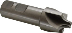 Keo - 5/16" Radius, 1-1/8" Mill Diam, 4 Flute High Speed Steel Corner Rounding End Mill - Single End, Uncoated, 3/8" Tip Diam, 3-1/2" OAL, 7/8" Shank Diam - Apex Tool & Supply
