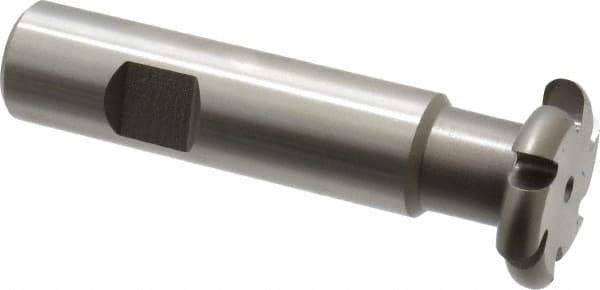 Keo - 1/8" Radius, 1/4" Circle Diam, 1-1/4" Cutter Diam, Shank Connection, Convex Radius Cutter - 3/4" Shank Diam, 3-1/2" OAL, High Speed Steel, Uncoated, 6 Teeth, Weldon Flat - Apex Tool & Supply