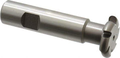 Keo - 1/8" Radius, 1/4" Circle Diam, 1-1/4" Cutter Diam, Shank Connection, Convex Radius Cutter - 3/4" Shank Diam, 3-1/2" OAL, High Speed Steel, Uncoated, 6 Teeth, Weldon Flat - Apex Tool & Supply