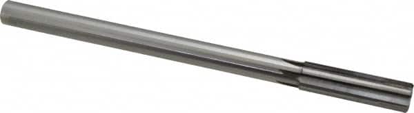 Made in USA - 0.652" Carbide-Tipped 6 Flute Chucking Reamer - Apex Tool & Supply