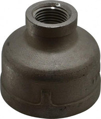 Merit Brass - 1-1/2 x 1/2" Grade 316 Stainless Steel Pipe Reducer Coupling - FNPT x FNPT End Connections, 150 psi - Apex Tool & Supply