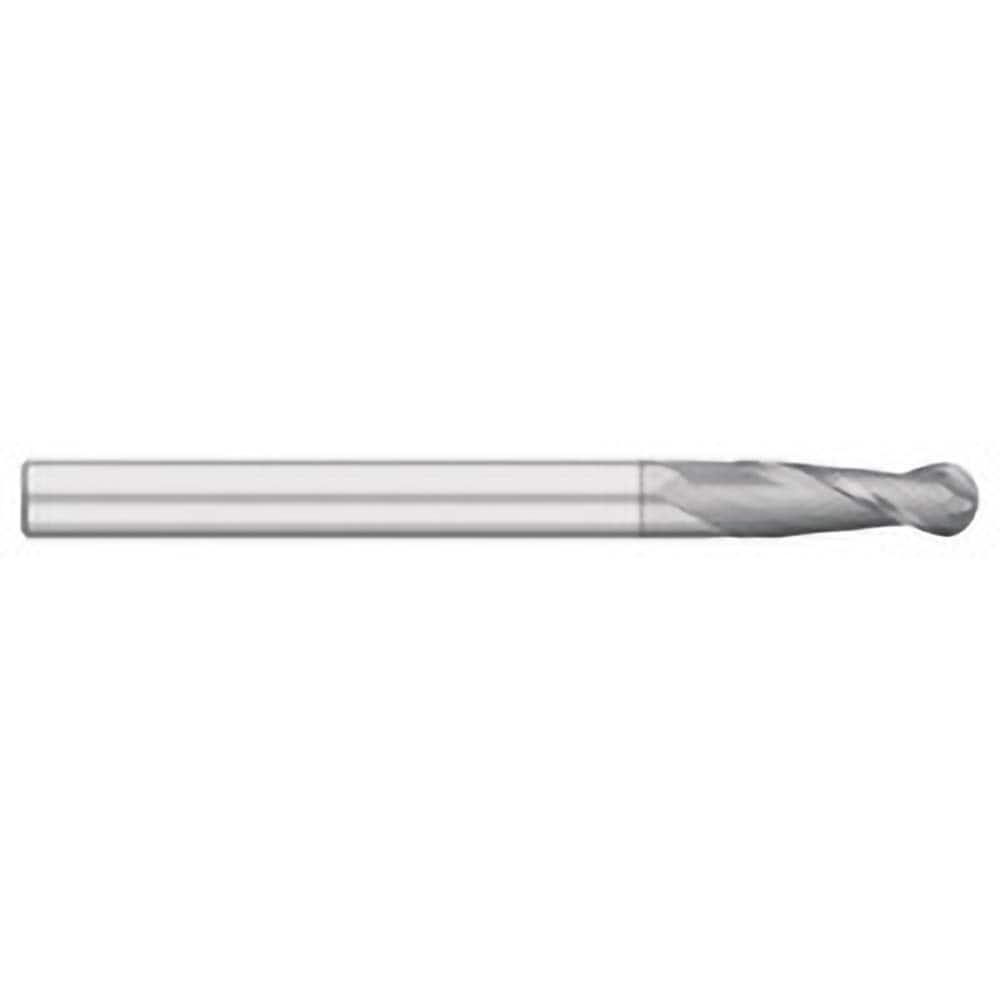 Titan USA - Ball End Mills; Mill Diameter (Inch): 1 ; Mill Diameter (Decimal Inch): 1.0000 ; Number of Flutes: 2 ; Length of Cut (Inch): 3 ; Length of Cut (Decimal Inch): 3.0000 ; Material: Solid Carbide - Exact Industrial Supply