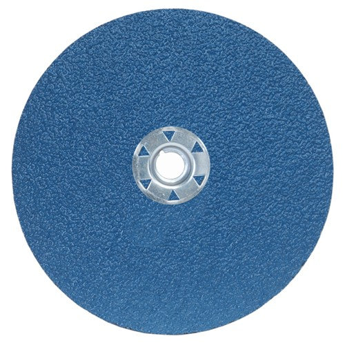 ‎7″ × 1/4″ × 5/8″-11 NorZon BlueFire F826 Fiber Disc 24 Grit Ceramic Alumina/Zirconia Alumina - Apex Tool & Supply