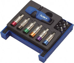 Sloky - 13 Piece, 0.6 to 3 N/m, TorxPlus Preset Torque Limiting Screwdriver - 1/4" Drive - Apex Tool & Supply