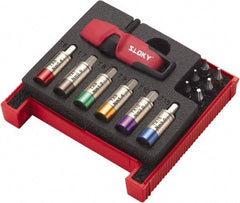 Sloky - 13 Piece, 0.6 to 3 N/m, Torx Preset Torque Limiting Screwdriver - 1/4" Drive - Apex Tool & Supply