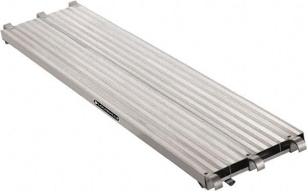 Louisville - 10' Long x 18-3/4" Wide Plank - 50 Lb Load Limit, 2" Deep - Apex Tool & Supply