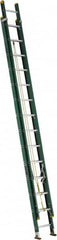 Louisville - 28' High, Type I Rating, Fiberglass Industrial Extension Ladder - Apex Tool & Supply