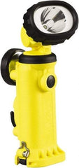 Streamlight - White LED Bulb, 150 Lumens, Industrial/Tactical Flashlight - Yellow Plastic Body, 1 4.8 V\xB6Sub-C NiCad Battery Included - Apex Tool & Supply