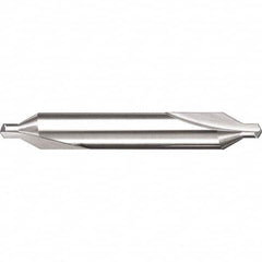 SGS - Metric Plain Cut 60° Incl Angle Solid Carbide Combo Drill & Countersink - Apex Tool & Supply