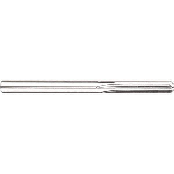 SGS - 8mm Solid Carbide 6 Flute Chucking Reamer - Straight Flute, 8mm Straight Shank, 82mm OAL - Apex Tool & Supply