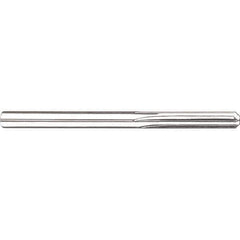 SGS - 8mm Solid Carbide 6 Flute Chucking Reamer - Straight Flute, 8mm Straight Shank, 82mm OAL - Apex Tool & Supply
