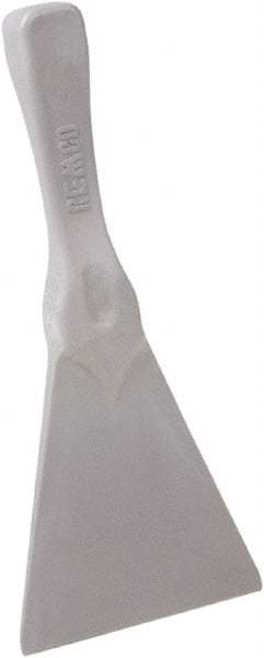 Remco - Stiff Polypropylene/Semi-Ferrous Additive Straight Scraper - 4.4" Blade Width - Apex Tool & Supply