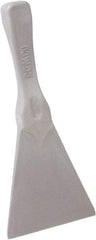 Remco - Stiff Polypropylene/Semi-Ferrous Additive Straight Scraper - 4.4" Blade Width - Apex Tool & Supply