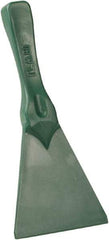 Remco - Stiff Polypropylene/Semi-Ferrous Additive Straight Scraper - 4.4" Blade Width - Apex Tool & Supply