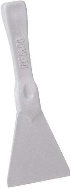 Remco - Stiff Polypropylene/Semi-Ferrous Additive Straight Scraper - 3" Blade Width - Apex Tool & Supply