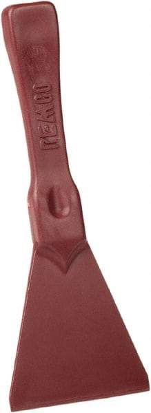 Remco - Stiff Polypropylene/Semi-Ferrous Additive Straight Scraper - 3" Blade Width - Apex Tool & Supply