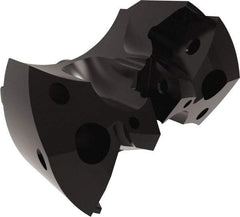 Allied Machine and Engineering - Series APX 44, 48.42mm Max Diam Pilot Insert Drill Head - T-A 1 Pilot Drill, 45/64" Pilot Drill Diam, 2 Nonpilot Inserts - Apex Tool & Supply
