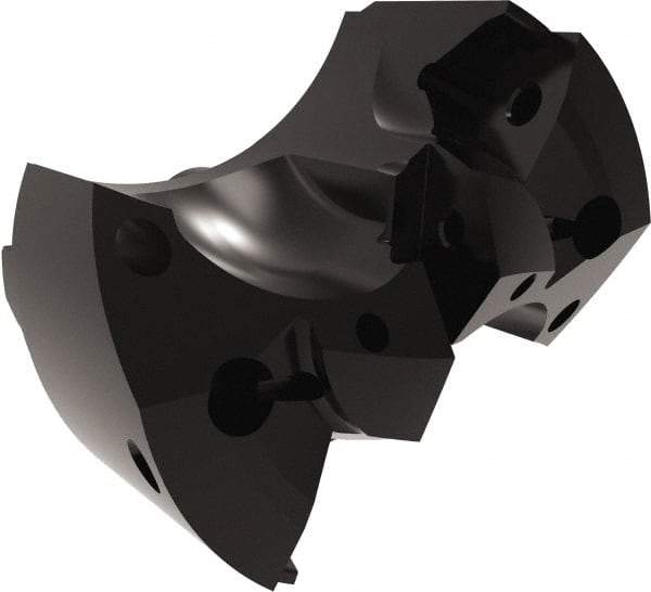 Allied Machine and Engineering - Series APX 63, 66mm Max Diam Pilot Insert Drill Head - T-A 2 Pilot Drill, 1-3/16" Pilot Drill Diam, 2 Nonpilot Inserts - Apex Tool & Supply