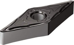 Sandvik Coromant - VNGG33.5 SGF Grade 1105 Carbide Turning Insert - TiAlN2 Finish, 35° Diamond, 3/8" Inscr Circle, 3/16" Thick, 0.2mm Corner Radius - Apex Tool & Supply