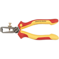 Wiha - 6.3" OAL, 8 AWG Capacity, Wire Stripper - Apex Tool & Supply
