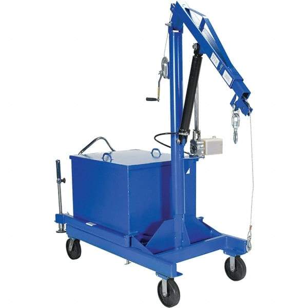 Vestil - 2,000 Lb Load Capacity, Cantilever Hoists Crane - Apex Tool & Supply