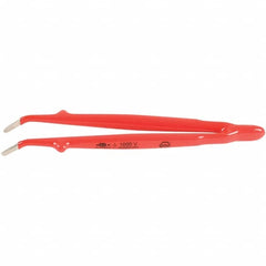 Wiha - Tweezers Type: Insulated Pattern: Angled - Apex Tool & Supply