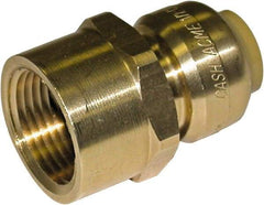 SharkBite - Brass & Chrome Pipe Fittings Type: Adapter Fitting Size: 1 x 1 - Apex Tool & Supply