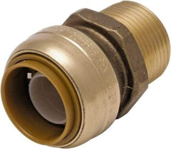 SharkBite - Brass & Chrome Pipe Fittings Type: Adapter Fitting Size: 1 x 1 - Apex Tool & Supply