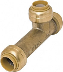 SharkBite - Brass & Chrome Pipe Fittings Type: Tee Fitting Size: 3/4 - Apex Tool & Supply