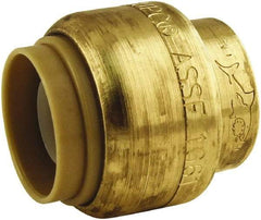 SharkBite - Brass & Chrome Pipe Fittings Type: End Cap Fitting Size: 1/2 - Apex Tool & Supply