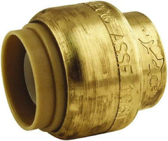 SharkBite - Brass & Chrome Pipe Fittings Type: End Cap Fitting Size: 3/4 - Apex Tool & Supply