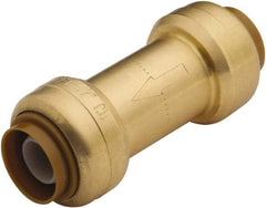 SharkBite - 1/2" Brass Check Valve - Inline, Push To Connect x Push To Connect, 200 WOG - Apex Tool & Supply
