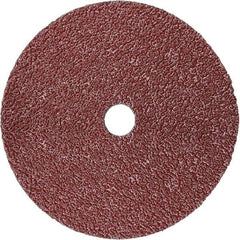 3M - 5" Diam 7/8" Hole 50 Grit Fiber Disc - Coarse Grade, Ceramic, 12,000 Max RPM, Series 988C - Apex Tool & Supply