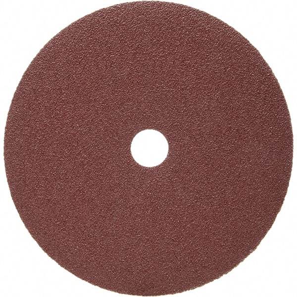 3M - 7" Diam 7/8" Hole 50 Grit Fiber Disc - Coarse Grade, Ceramic, 8,600 Max RPM, Series 988C - Apex Tool & Supply