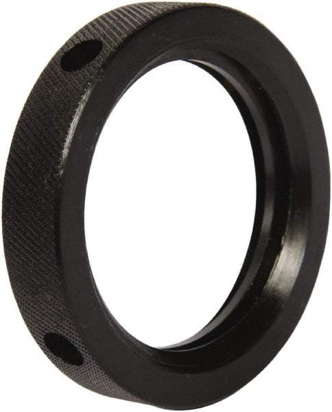 Gibraltar - 2-5 Acme Steel Right Hand Hex Jam Nut - 2-1/2" Across Flats, 1/2" High, Black Oxide Finish, 2G Class of Fit - Apex Tool & Supply