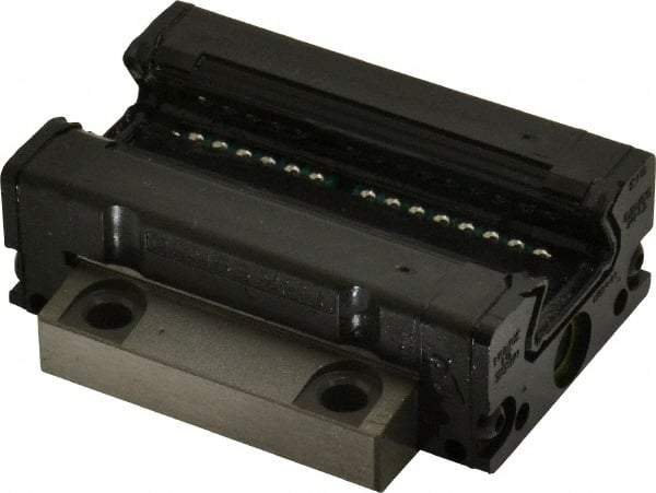 THK - 66.5mm L x 59mm W x 22mm H, 32mm Transverse Hole Spcg, 49mm Lateral Hole Spcg, Horizontal Mount Radial SSR Block w/Caged Ball Technology - 19.5mm Overhang, 19.6 Kn Dynamic Capacity, 5.5mm Hole, 23.4 kn Static Load Rating, 28" High Assembly - Apex Tool & Supply