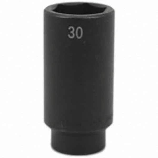 SK - Impact Socket - 1/2"DR 30MM DEEP IMPACT SOCKET - Apex Tool & Supply