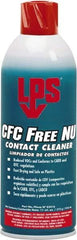 LPS - 11 Ounce Aerosol Contact Cleaner - 0°F Flash Point, Flammable, Food Grade, Plastic Safe - Apex Tool & Supply