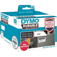 Dymo - Labels, Ribbons & Tapes Type: Multi-Purpose Label Color: White - Apex Tool & Supply