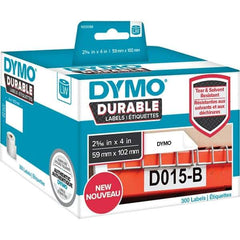 Dymo - Labels, Ribbons & Tapes Type: Shipping Labels Color: White - Apex Tool & Supply