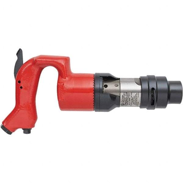 Chicago Pneumatic - 2,750 BPM, 1" Stoke Length, Pneumatic Chipping Hammer - 28 CFM, 3/8 NPT - Apex Tool & Supply