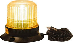 Buyers Products - 1.7 Joules, 10 Flash Rate, 1" Pipe & 3-Bolt Mount Emergency Strobe Light Assembly - Powered by 12 to 24 Volts, Amber - Apex Tool & Supply