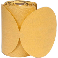 Norton - 5" Diam, 80 Grit Aluminum Oxide Adhesive PSA Disc - Apex Tool & Supply